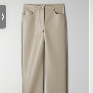 Melina pants only worn once!! Light taupe